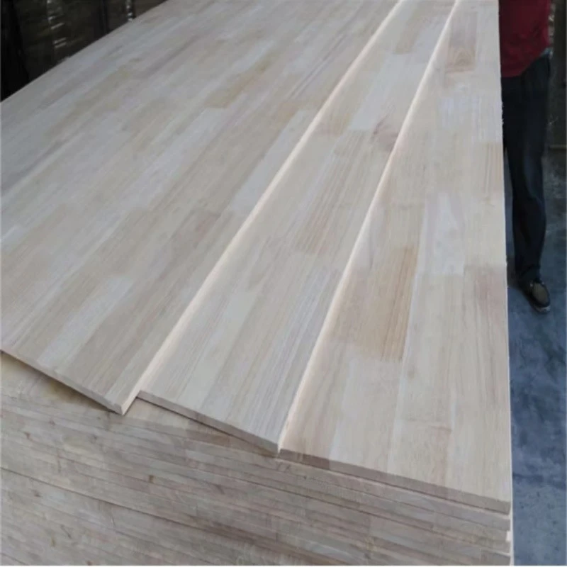 Rubber Finger Joint Board For Kitchen Cabinet factory